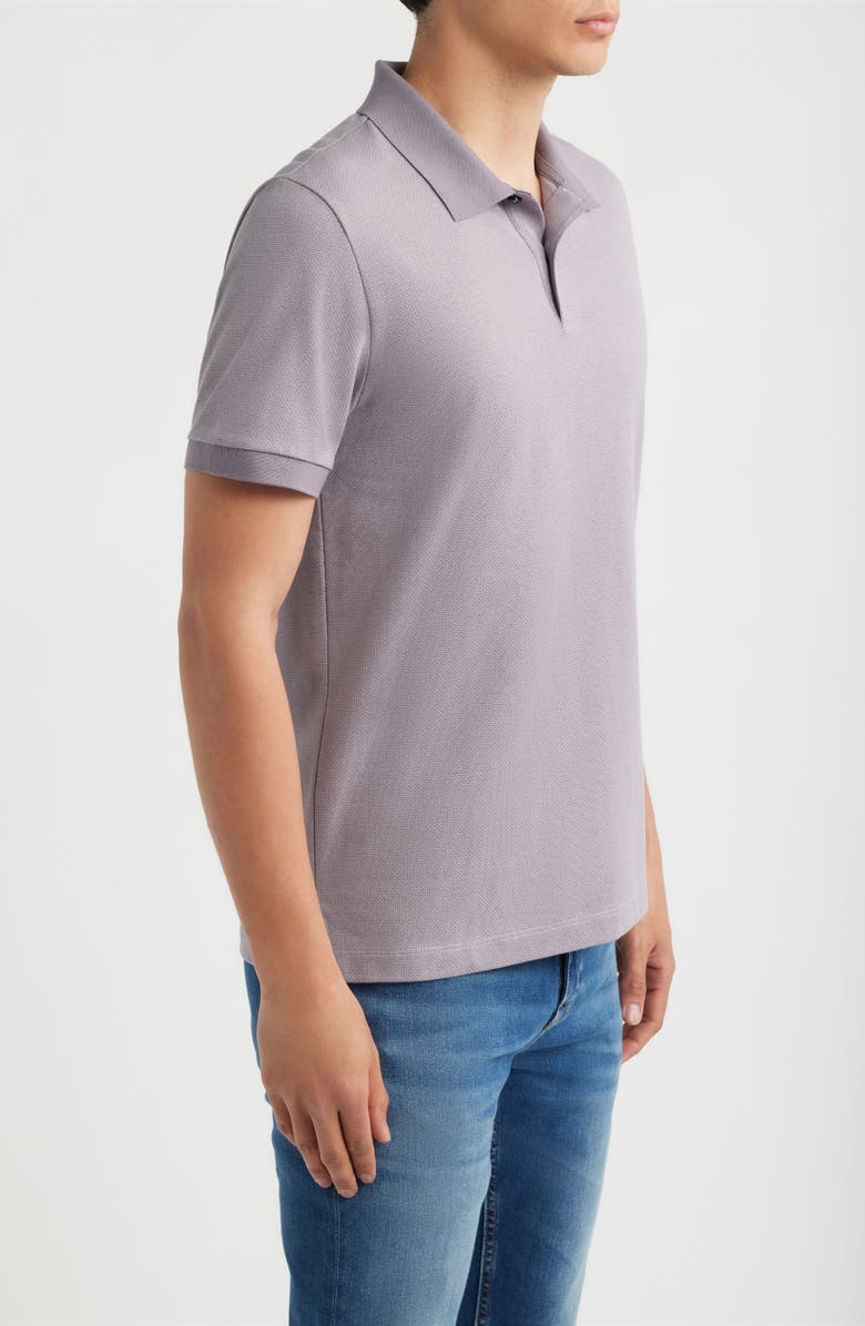 BOSS Parlay Cotton Piqué Polo, Alternate, color, Medium Purple