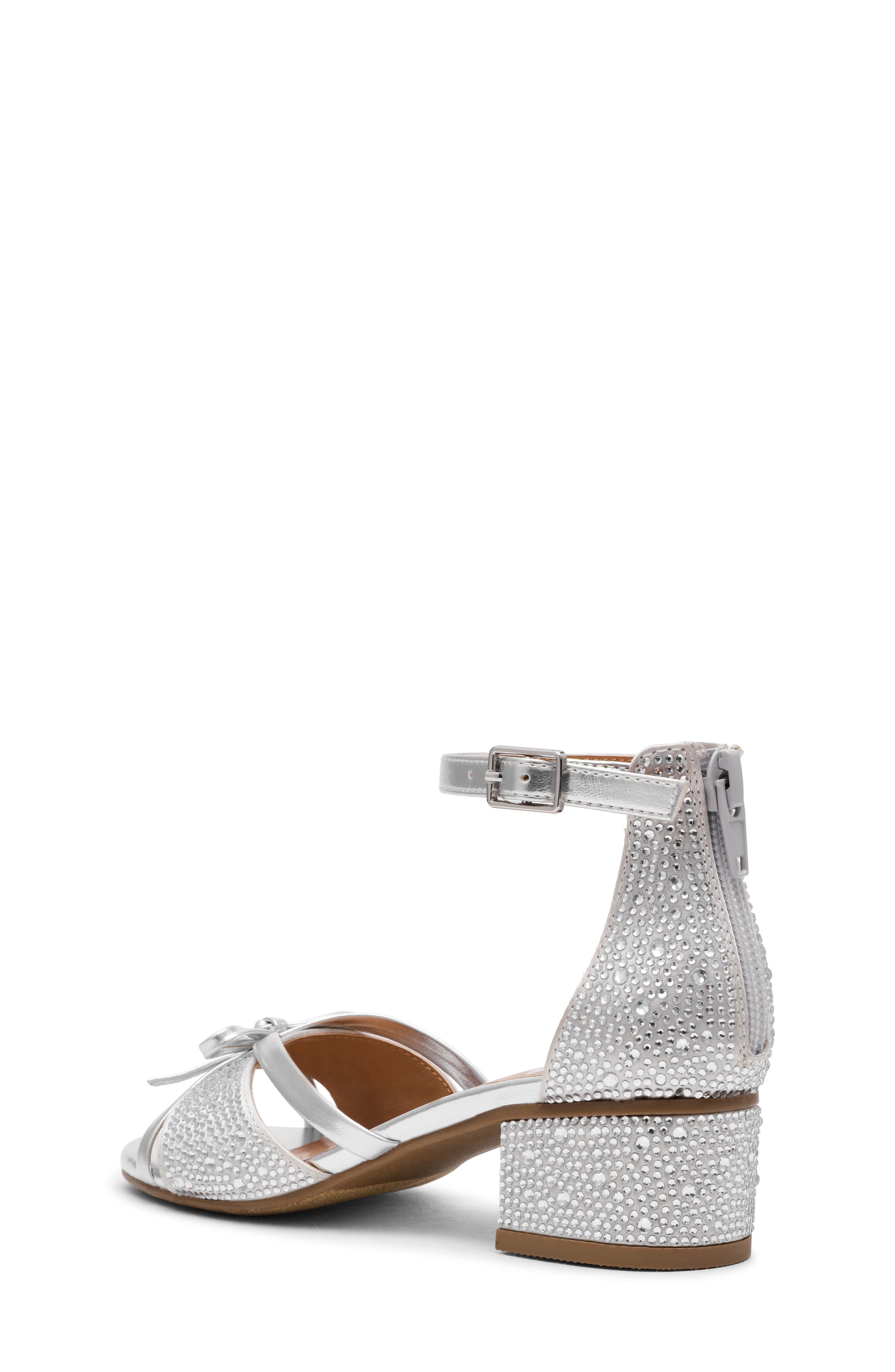 DV by Dolce Vita Kids' Garber Sandal, Alternate, color, Silver Shiny