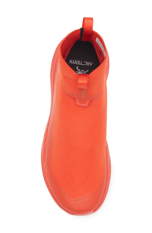 Arc'teryx Norvan 4 Nivalis Waterproof Running Shoe In Orange