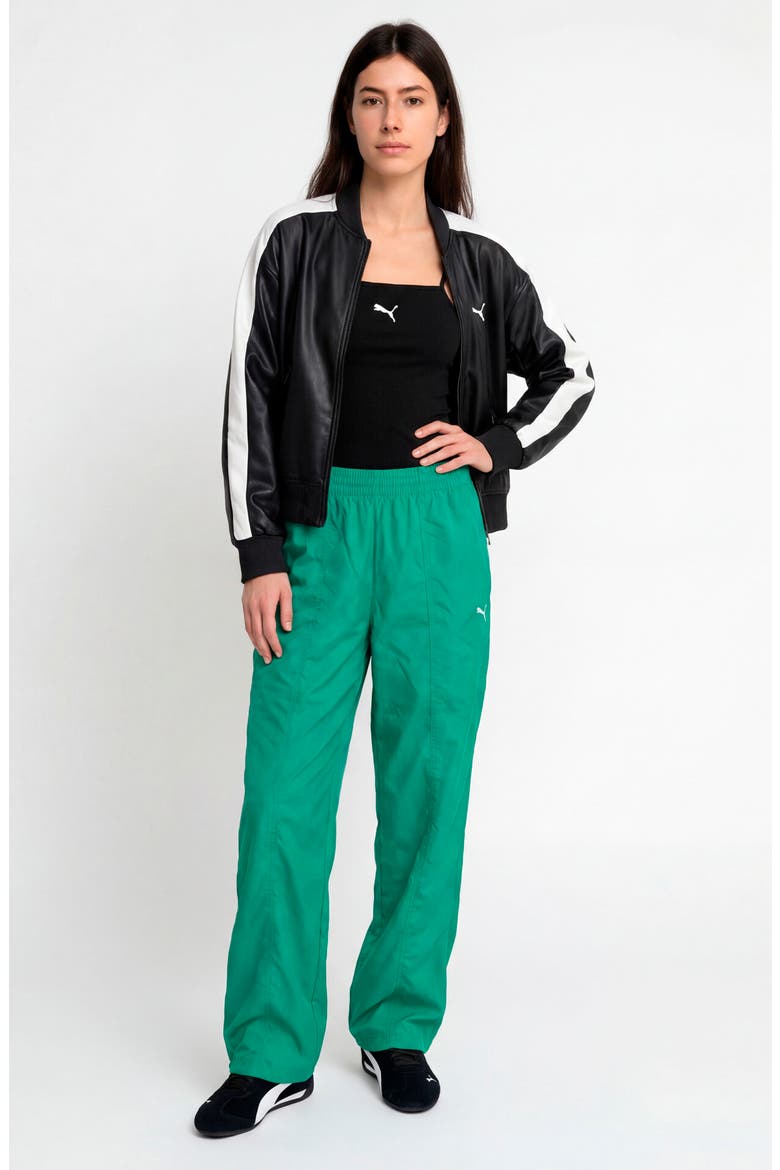 Dare To Woven Track Pants, Alternate, color, VIBRANT GREEN
