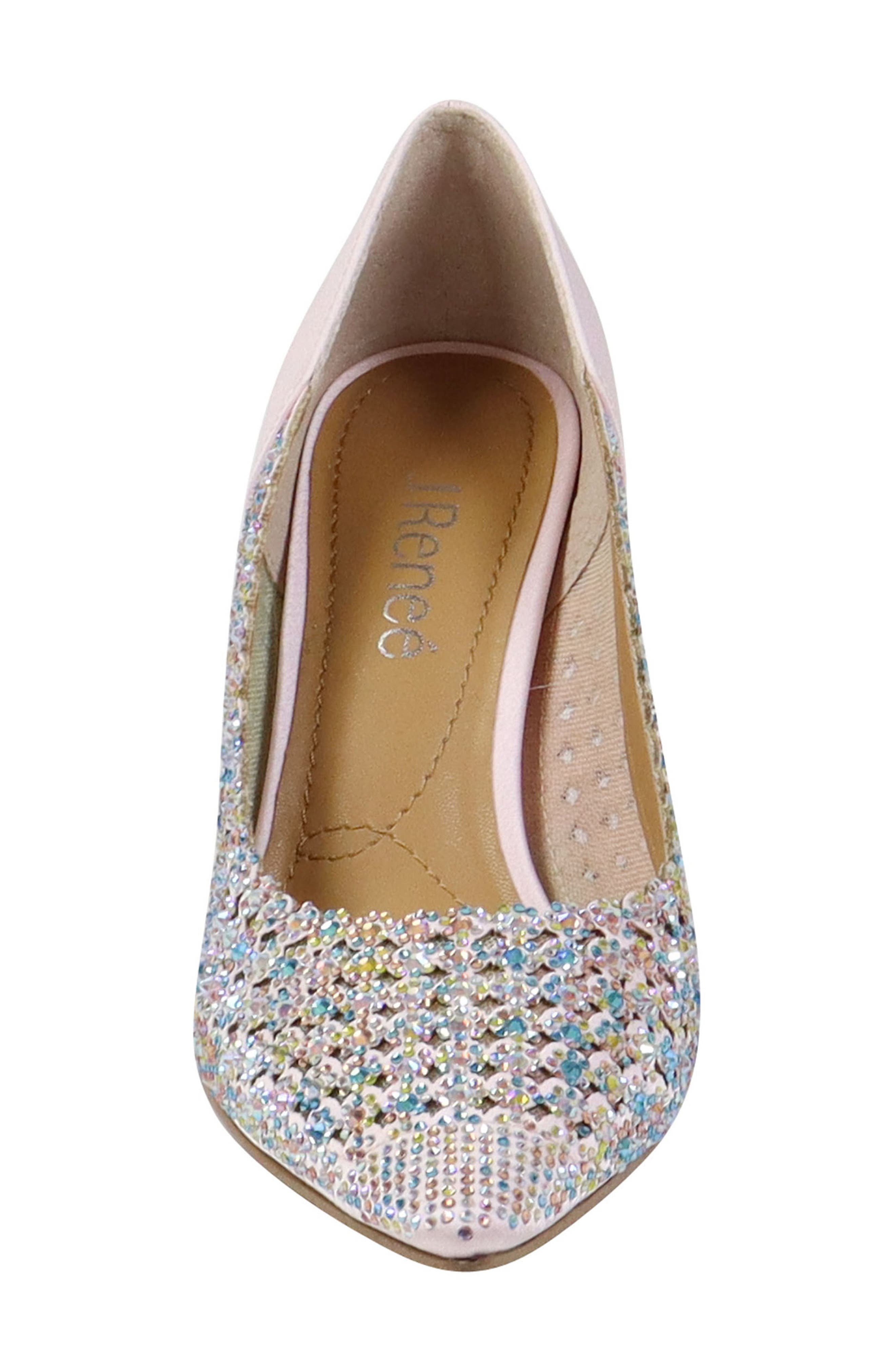 J. Reneé Sesily Pointed Toe Pump, Alternate, color, Pink