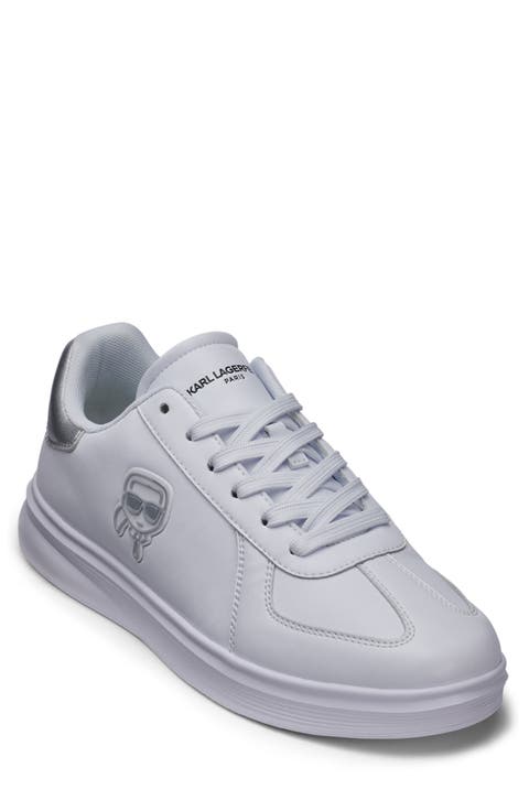 Karl Head Patch Racer Toe Sneaker (Men)