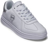 KARL LAGERFELD PARIS Karl Head Patch Racer Toe Sneaker