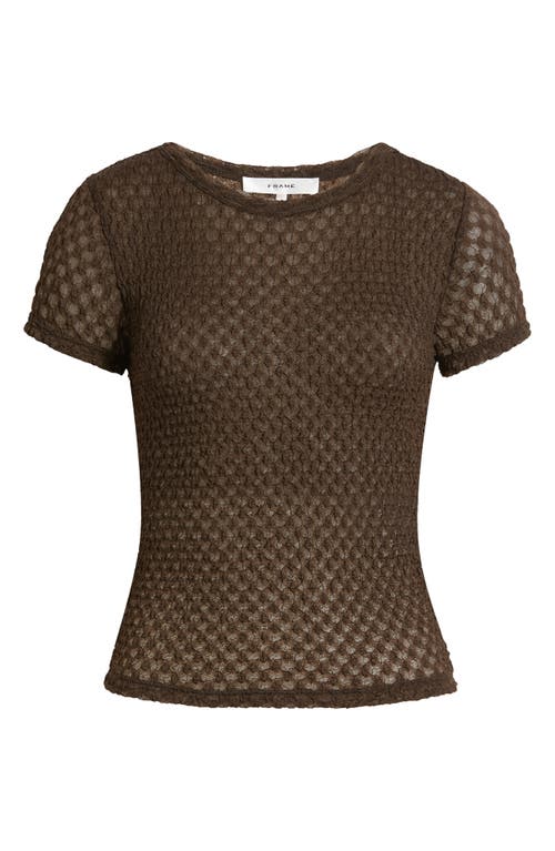 Frame Textured Mesh T-shirt