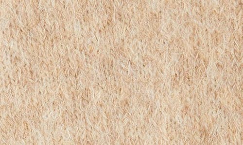 Shop Treasure & Bond Kids' Fuzzy Cardigan Sweater In Tan Natural