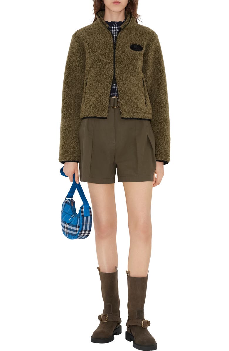 Burberry Horseshoe Crossbody Bag, Alternate, color, Hyacinth