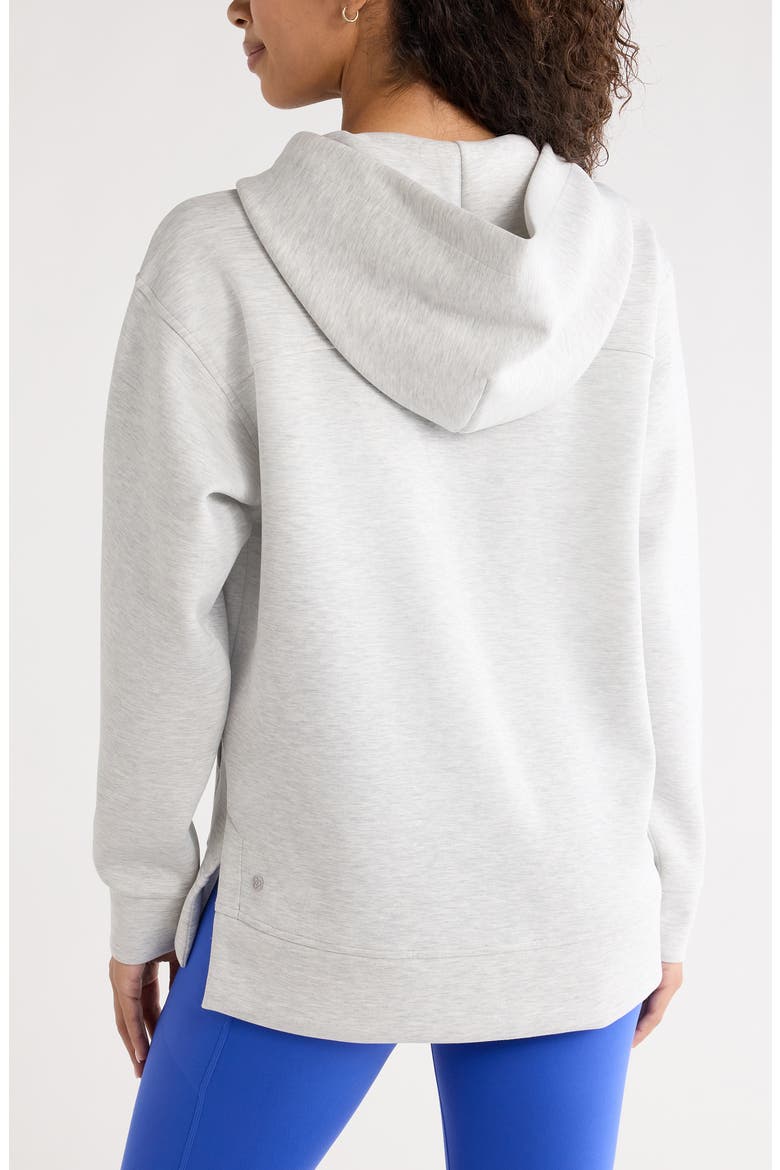 Ultra Luxe Volume Zip Hoodie, Alternate, color, GREY LIGHT HEATHER