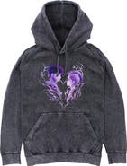KPop Demon Hunters Mens KPop Demon Hunters Jinu and Rumi Love Lightweight Hoodie