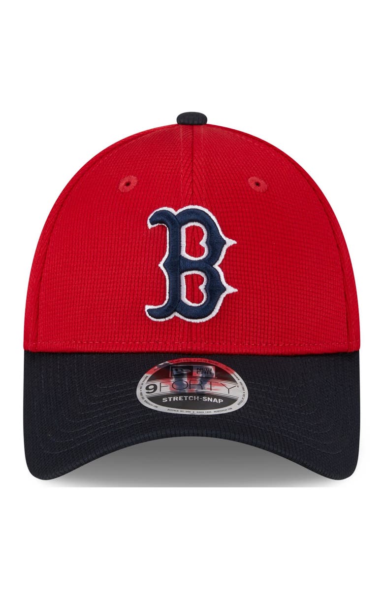 New Era Men's New Era  Red Boston Red Sox 2025 Batting Practice 9FORTY Adjustable Hat, Alternate, color, 