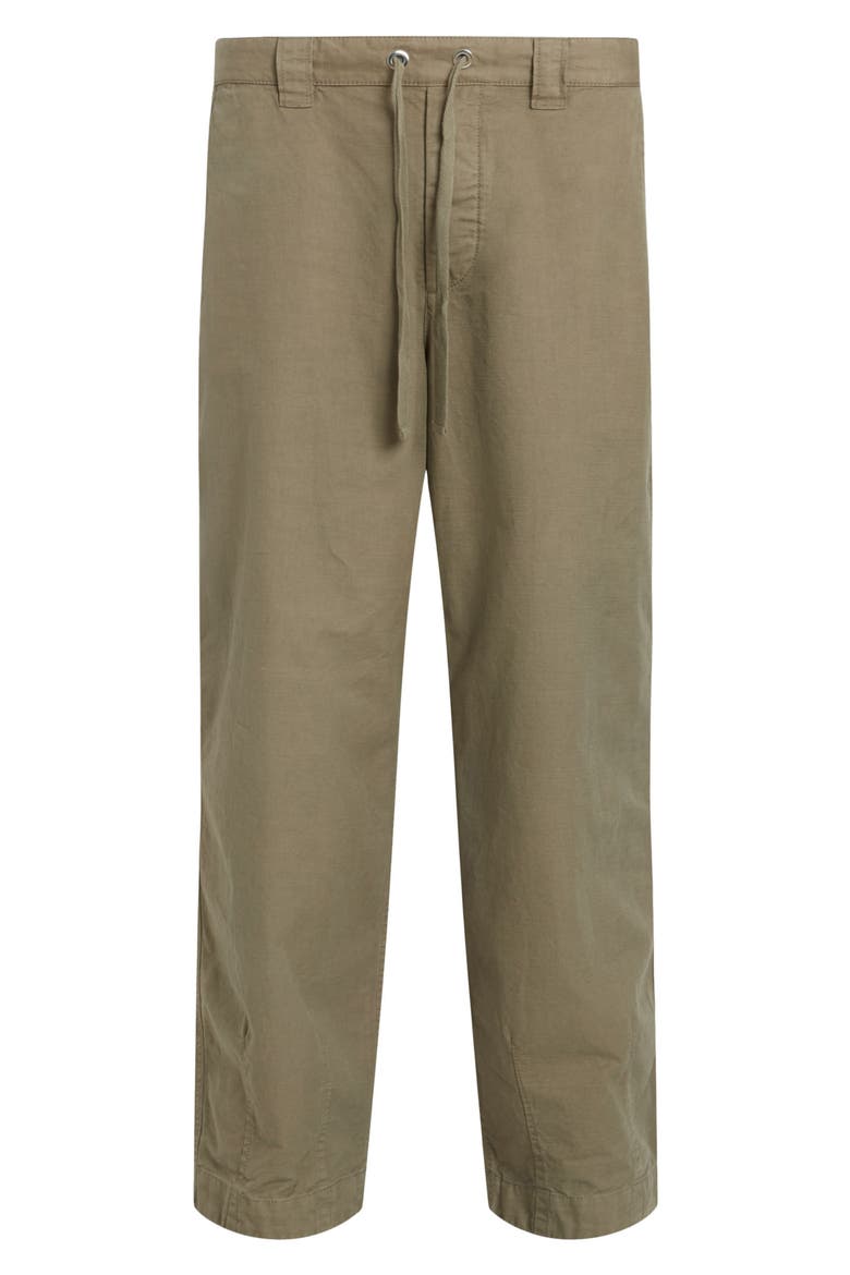 Buck Stretch Twill Drawstring Pants, Alternate, color, MILITARY GREEN