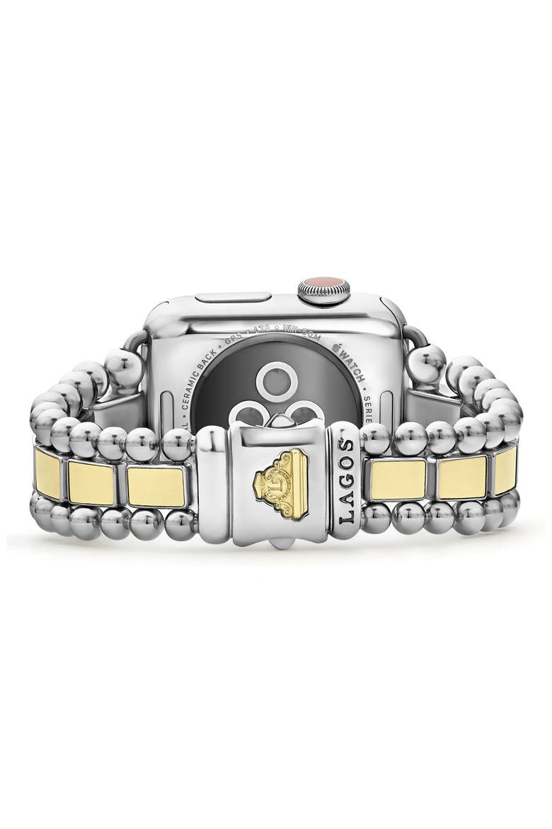 Smart Caviar Two-Tone Watchband for Apple Watch®, Alternate, color, TWO TONE
