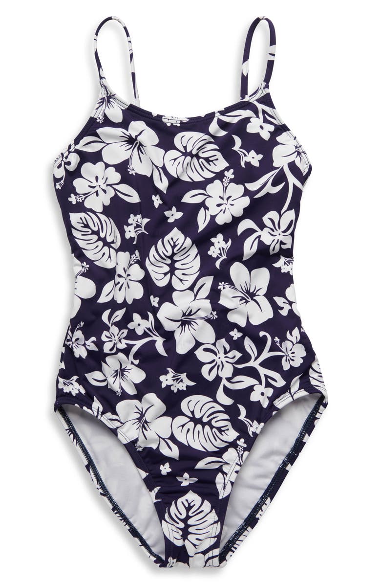 Hobie Aloha Floral One-Piece Swimsuit, Main, color,