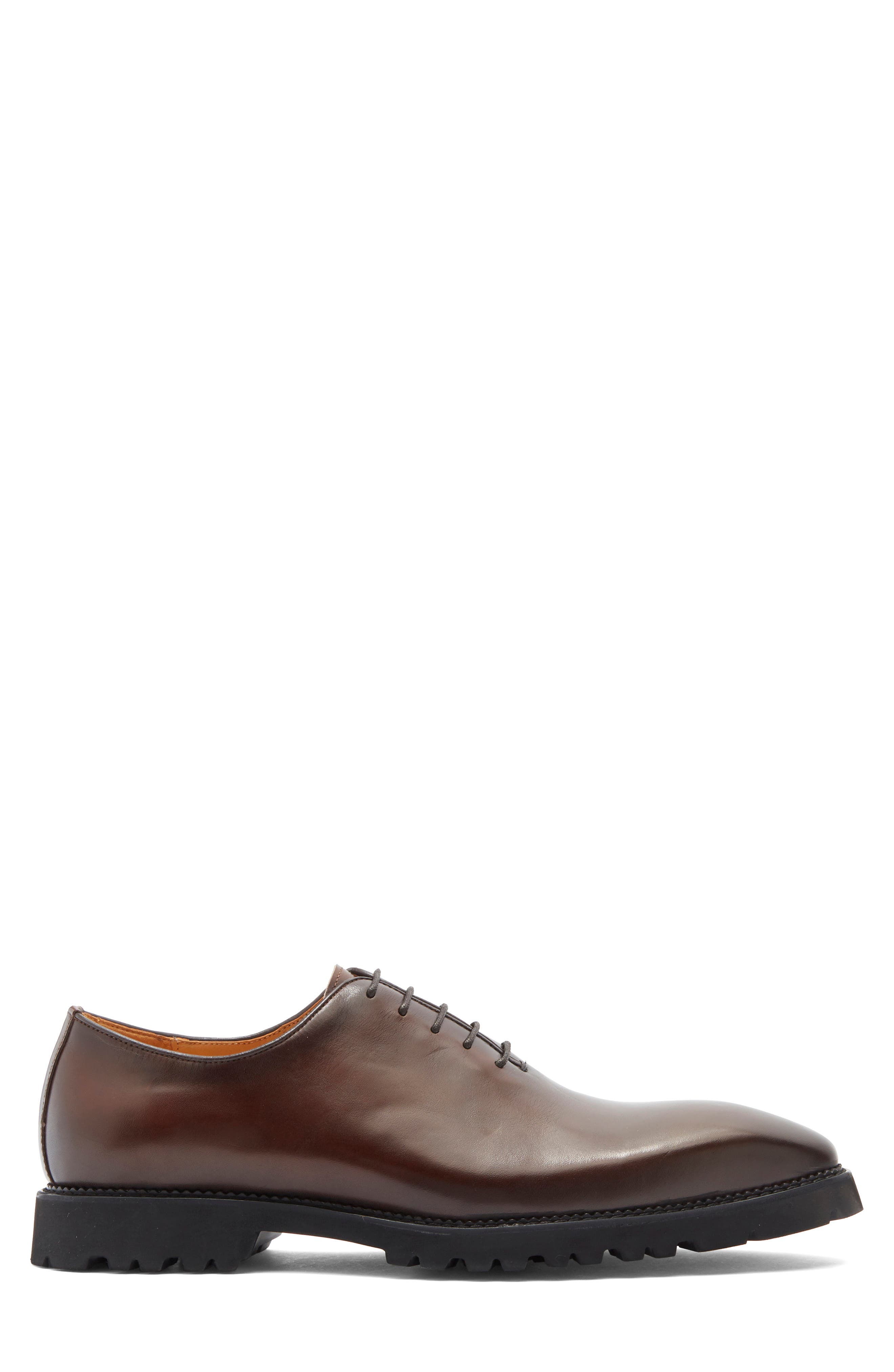 Maison Forte Presidio Wholecut Leather Oxford, Alternate, color, Chestnut