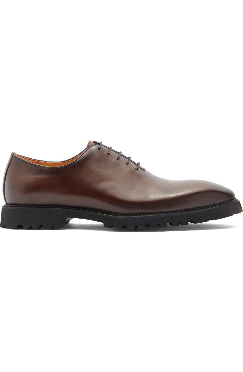Maison Forte Presidio Wholecut Leather Oxford, Alternate, color, Chestnut