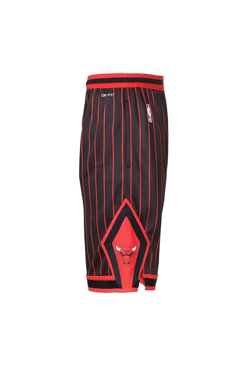 Youth Jordan Brand  Black Chicago Bulls Authentic Statement Edition Swingman Shorts, Alternate, color, Black