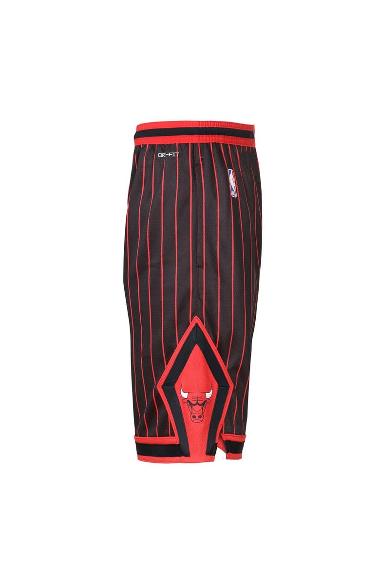 Jordan Brand Youth Jordan Brand Black Chicago Bulls Authentic Statement Edition Swingman Shorts, Alternate, color, Black