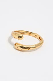 Bimba y Lola Engraved Logo Metal Bangle