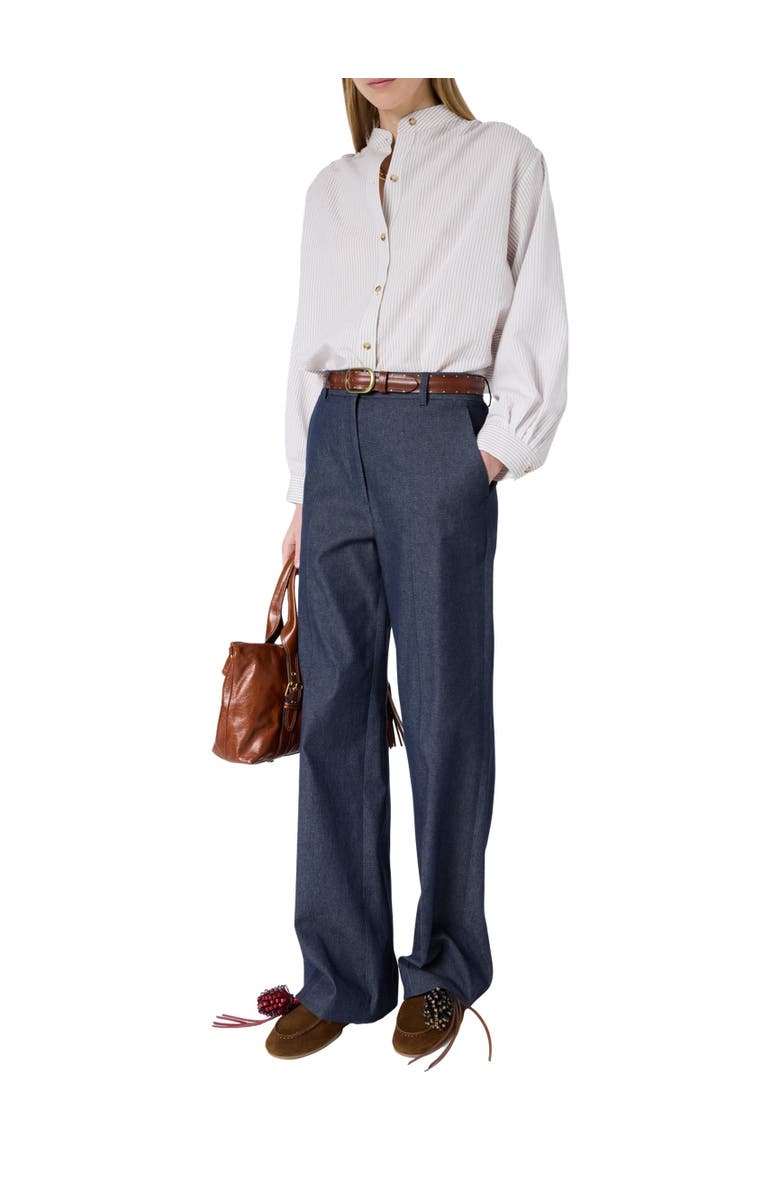 GERARD DAREL Amora Wide Leg Pants, Alternate, color, Jeans