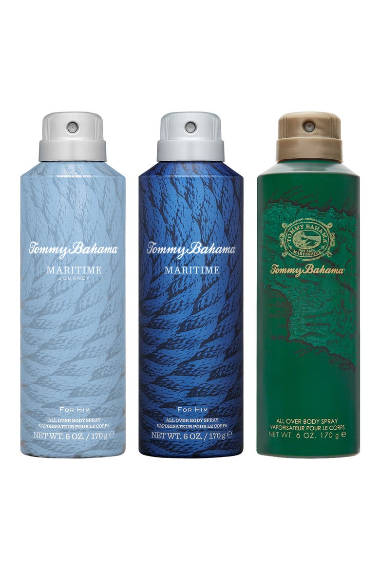 Men's Body Spray 3-Piece Set, Main, color, NO COLOR