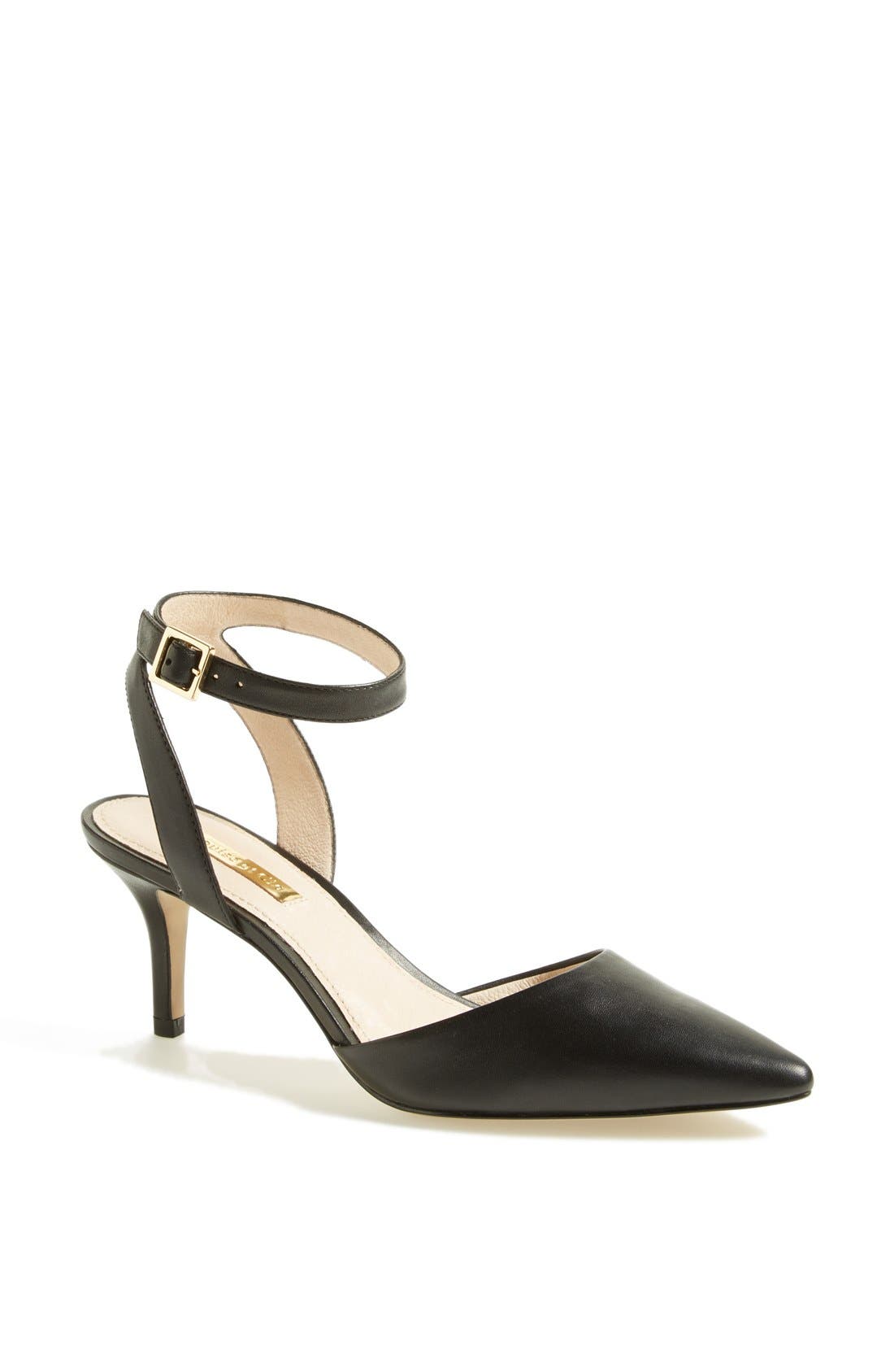 'Esperance' Pump, Main, color, BLACK