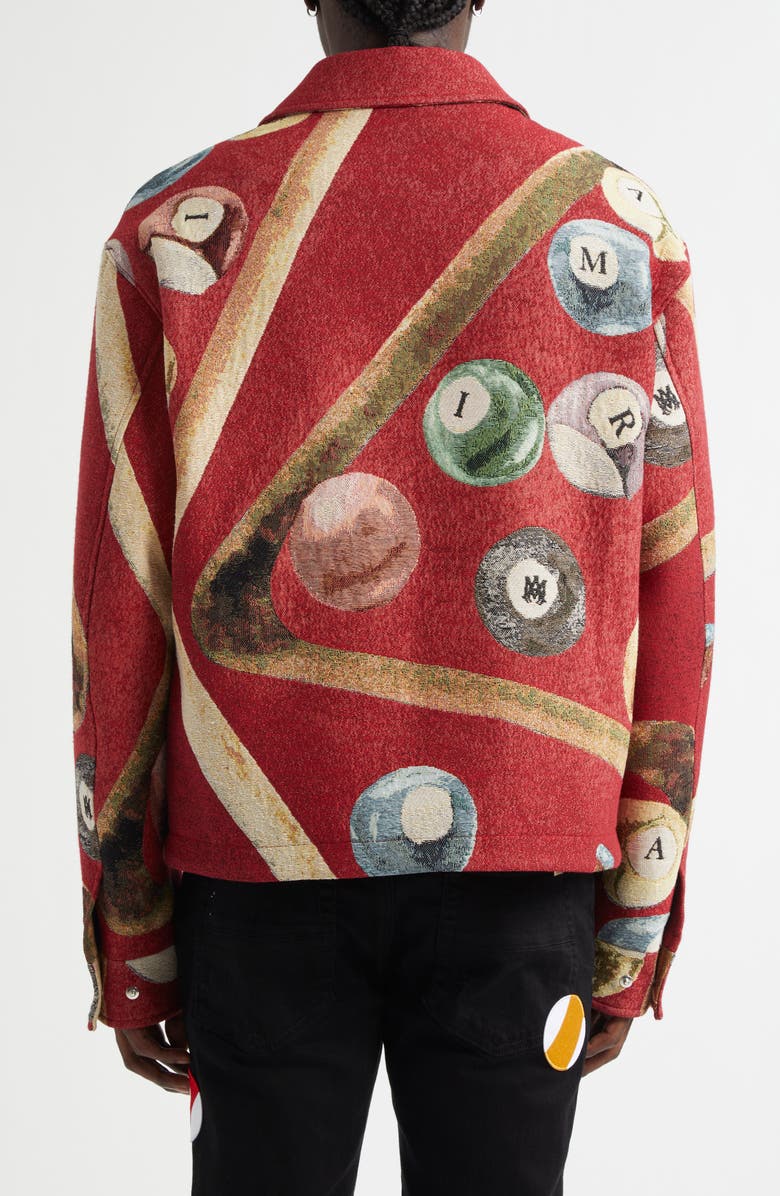 AMIRI Billiards Tapestry Jacket, Alternate, color, 