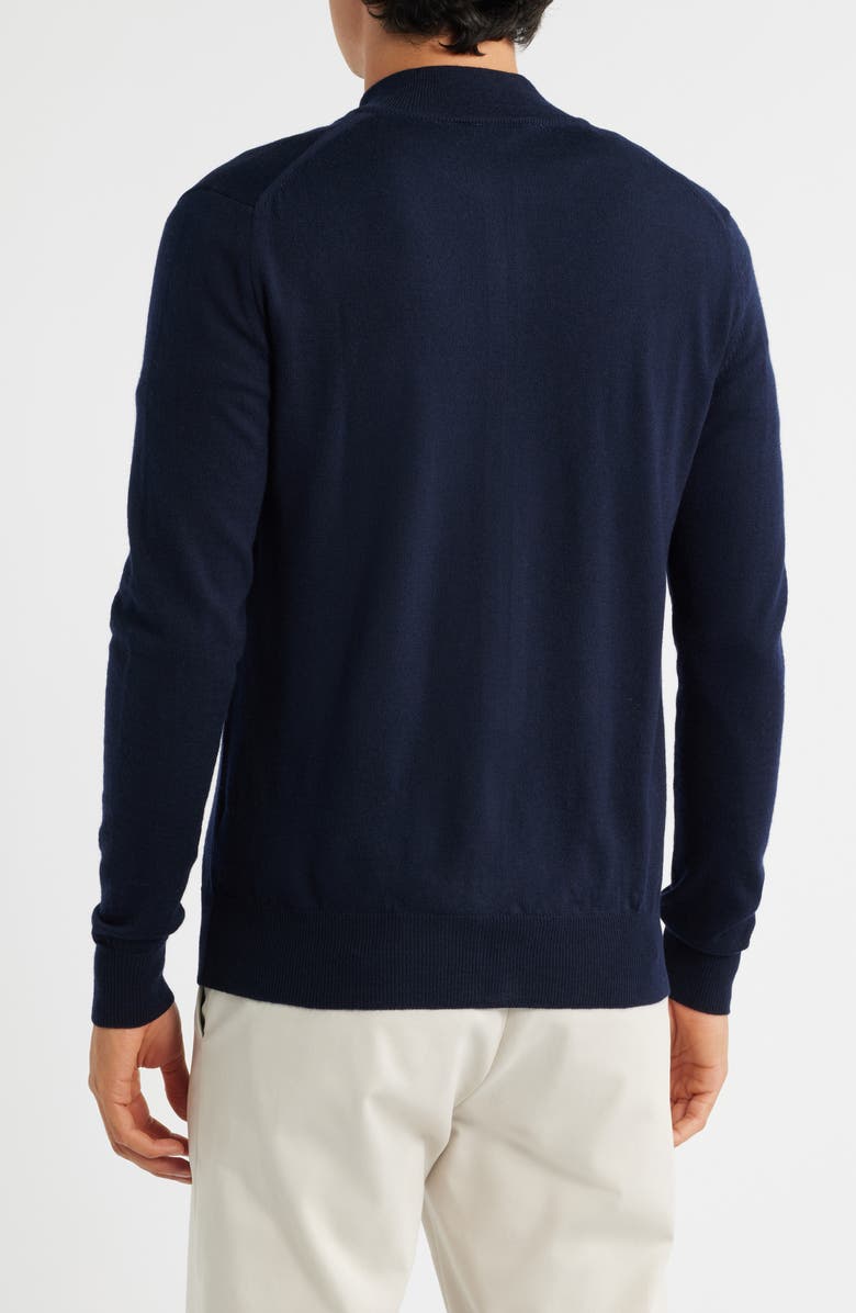 Aurélien Cashwool<sup>®</sup> Full Zip Sweater, Alternate, color, Navy