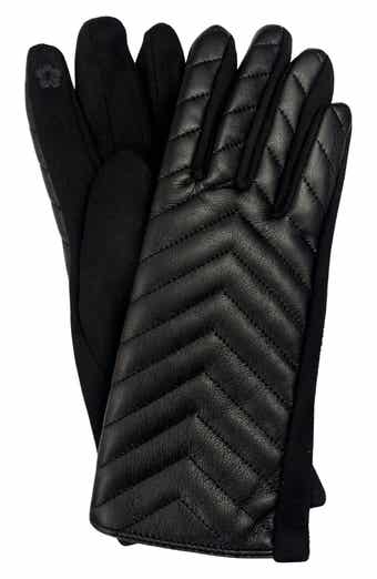 MARCUS ADLER Quilted Faux Leather Gloves