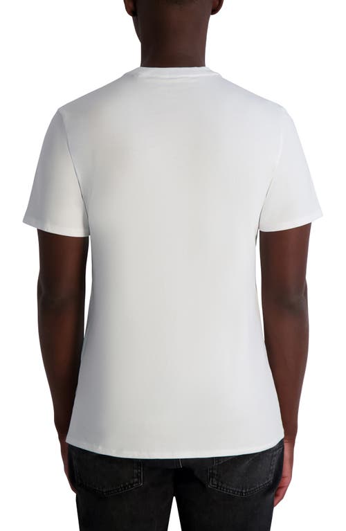 Karl Lagerfeld Paris Small Karl Graphic T-shirt In White