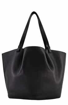 Ava Pebble Leather Bucket Bag