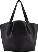 Vince Ava Pebble Leather Bucket Bag