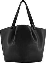 Vince Ava Pebble Leather Bucket Bag