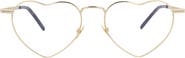 Saint Laurent 52mm Heart Optical Glasses