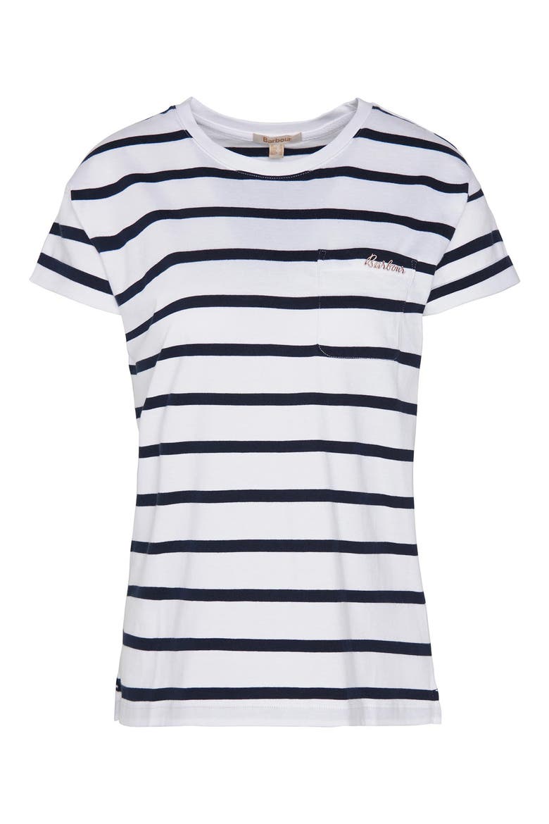 Otterburn Stripe T-Shirt, Alternate, color, WHITE/NAVY