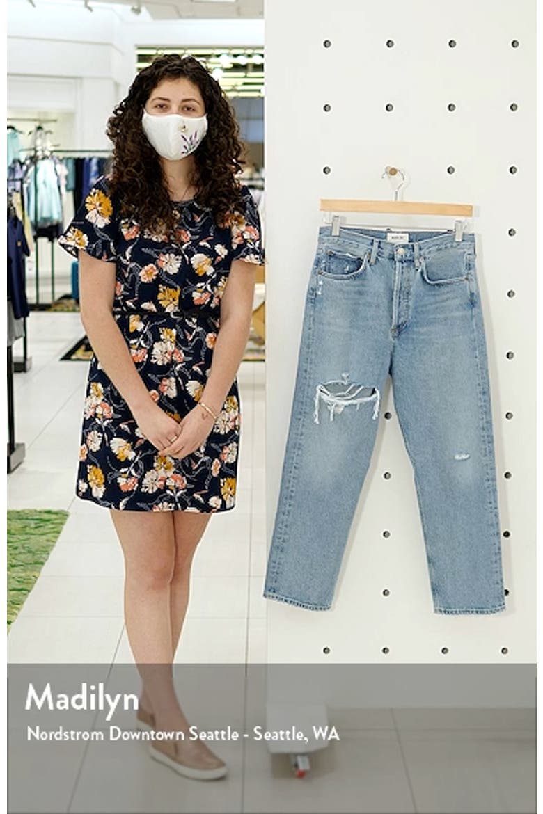 '90s Ripped Crop Loose Fit Jeans video