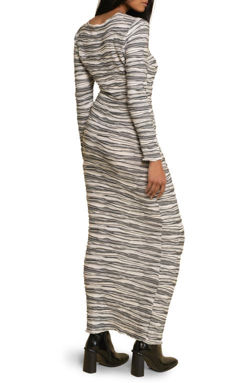 MONTCE MONTCE SOLIDAD LONG SLEEVE COVER-UP MAXI DRESS