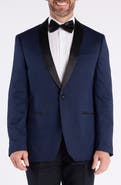 SAVILE ROW CO Box Check Jacquard Evening Jacket