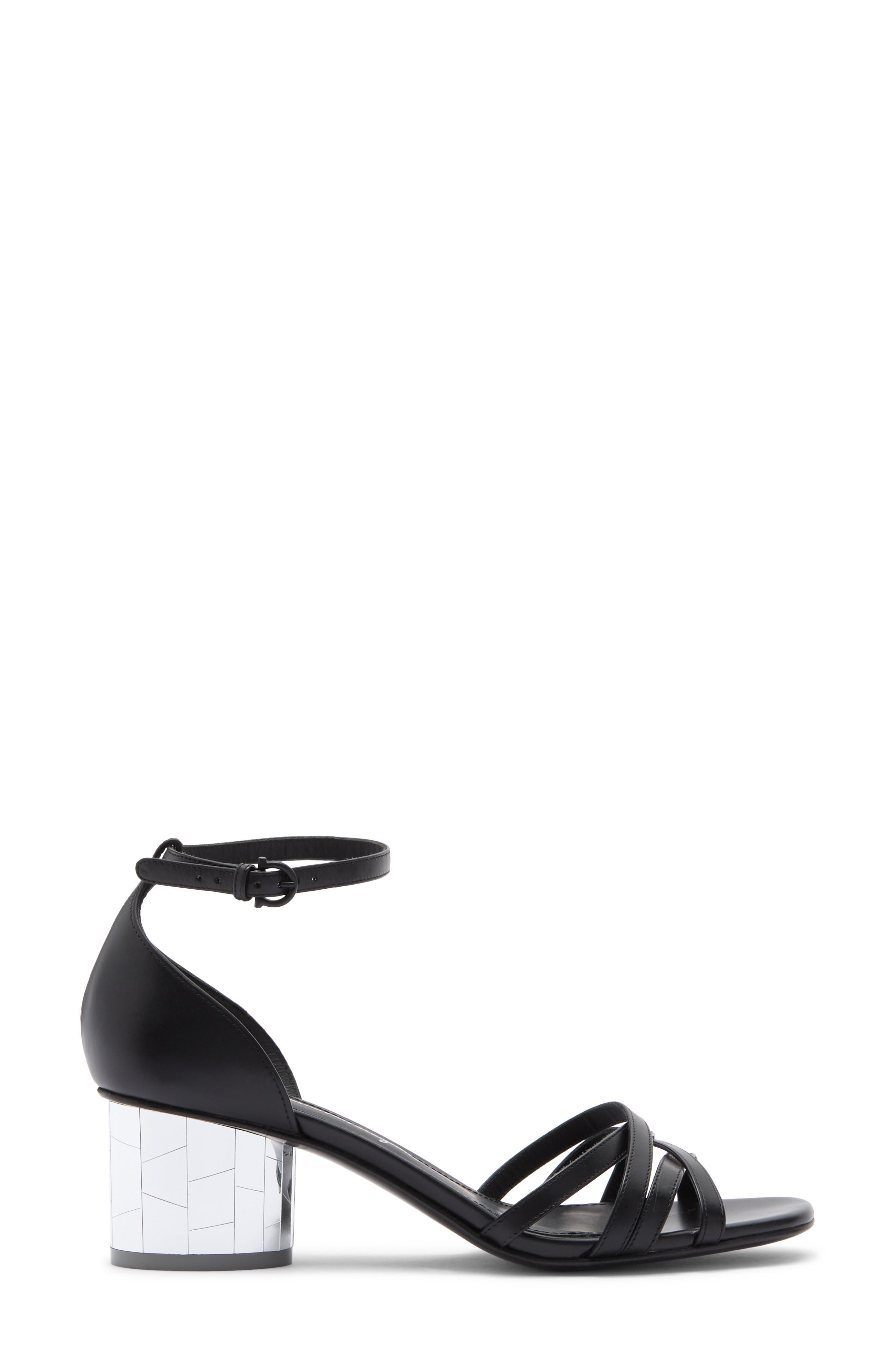 FERRAGAMO Floral 55 Sandal, Alternate, color, 