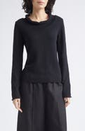 POSSE Teo Cowl Neck Cotton Sweater