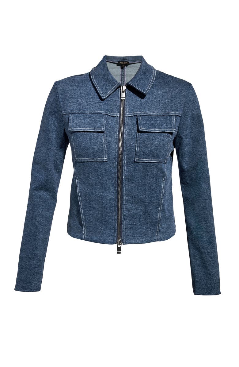 AS by DF Gianna Jacket, Alternate, color, Med Wash Denim