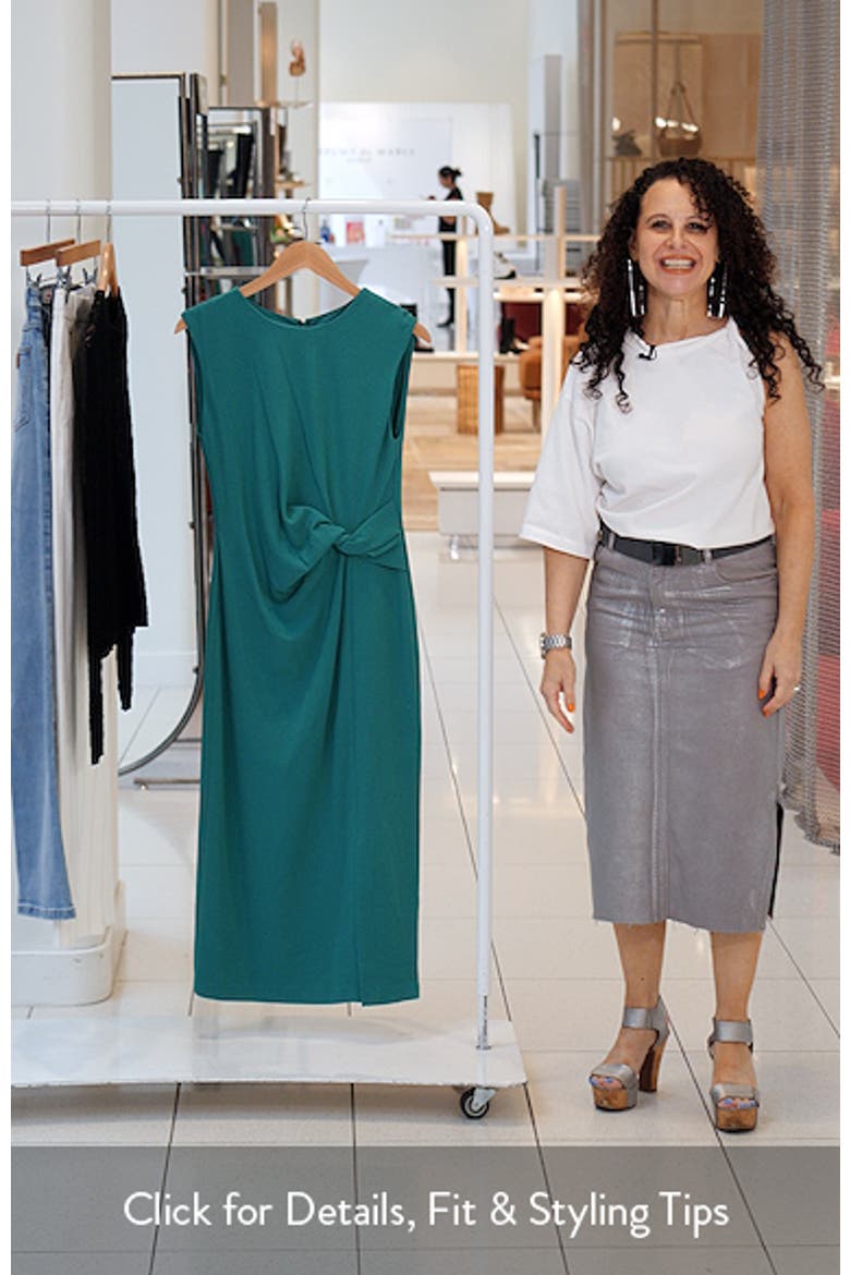 Twist Waist Sheath Dress video