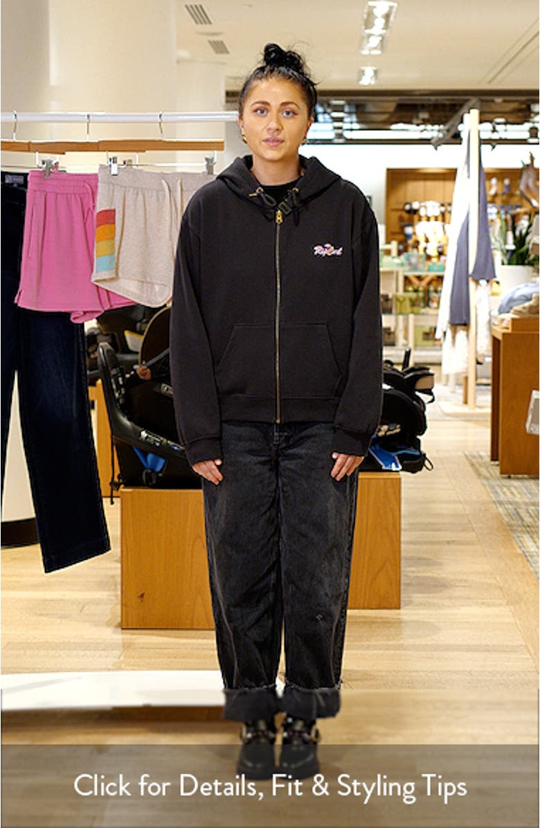 Lay Day Relaxed Cotton Blend Hoodie, sales video thumbnail