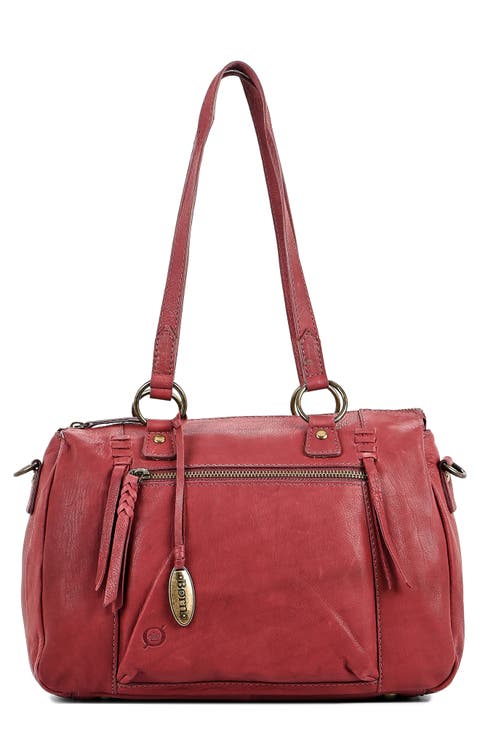 Montauk Leather Satchel