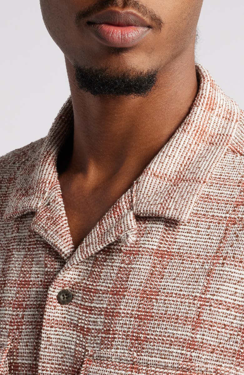 PacSun Connell Long Sleeve Camp Shirt, Alternate, color, 