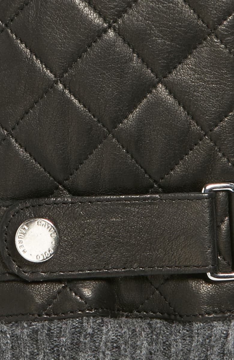 Polo Ralph Lauren Quilted Racing Gloves, Alternate, color, 