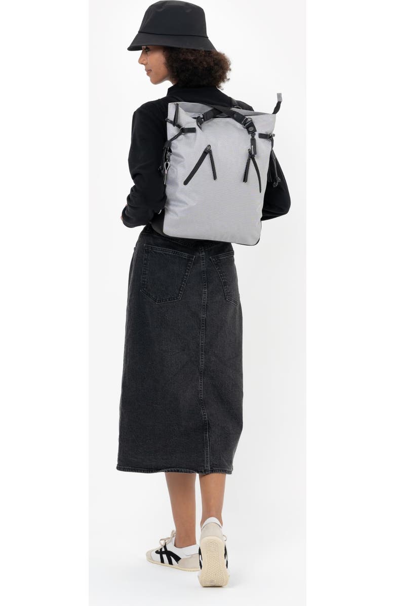 Sherpani Tempest Anti Theft 14L Convertible Backpack Tote, Alternate, color, Sterling