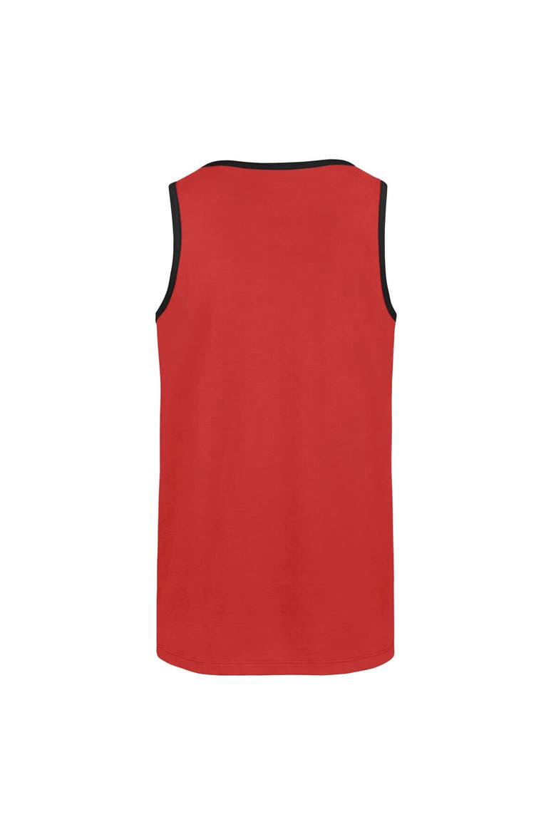 Men's '47  Scarlet San Francisco 49ers Premier Franklin Tank Top, Alternate, color, Scarlet