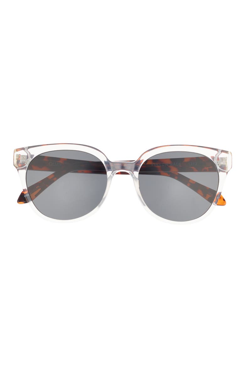 Follow Back 70mm Cat Eye Sunglasses, Main, color, CLRTORT/SMK