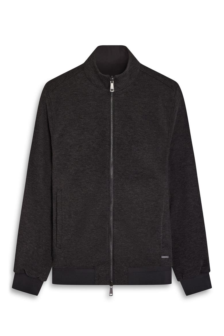 Mock Neck Reversible Jacket, Alternate, color, ANTHRACITE
