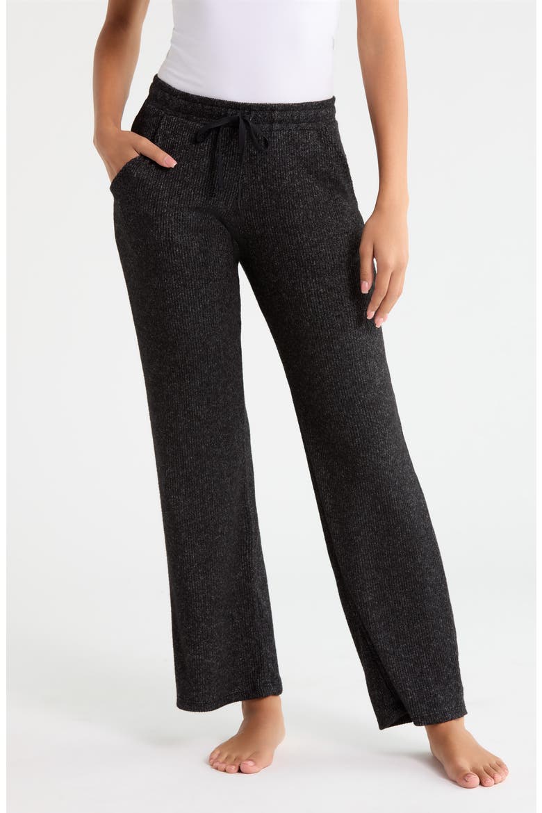 Greer Wide Leg Pants, Main, color, BLACK ONYX