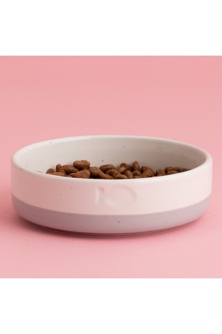 Speckle Dip Cat Bowl, Food & Water Dish, Alternate, color, Multicolored